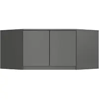 Akord Étagère de rangement S100 en gris graphite avec 3 étagères