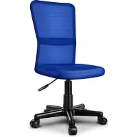 Tresko Chaise pivotante Bleu Fauteuil de direction Chaise pivotante Siège de sport Fauteuil de bureau Chaise de bureau