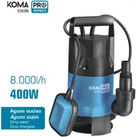 EDM 400w Water Pump Noir