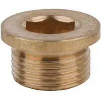 Ks Tools Bouchon de vidange, 6 pans creux 12mm, M20x1,5x12mm, pack de 10 ( 430.1034 )