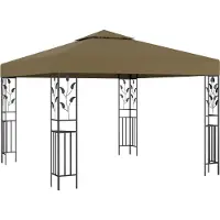 Syfax Tonnelle 3x3 m Taupe 180 g/m²