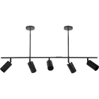 Toolight Lampe Suspendue APP611-5C Loft Black