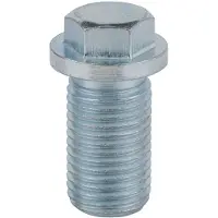 Ks Tools Bouchon de vidange d'huile hexagonal 13 mm M14x1,5x24 mm Lot de 10 - 430.1025