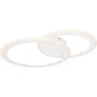 Globo Lighting Plafonnier métal blanc, LED