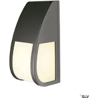 SLV Keras 227176 Outdoor wall light Energy-saving bulb, LED (monochrome) E-27 24 W Anthracite