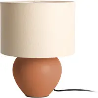 Leitmotiv - Lampe de table Alma Cone - Marron caramel