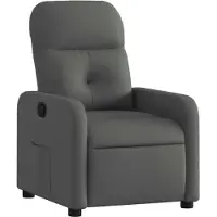 Sonstiges Fauteuil inclinable Gris foncé Tissu