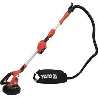 YATO Ponceuse pour plaques de plâtre, ponceuse à manche long 18 V, 215 mm (sans batterie)