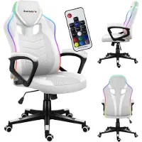 Huzaro Force 2.5 RGB WHITE MESH gaming chair