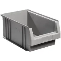 LA-KA-PE Bac à bec PLK L330 x l213 x H150 mm PP gris - 01550 02 05