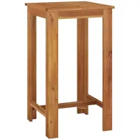 Syfax Table de bar de jardin 60x60x105 cm Bois d'acacia solide