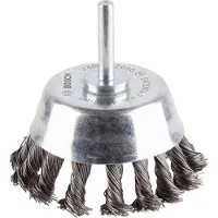 Bosch Brosse boisseau PRO Metal heavy, tige droite, 65 x 0,5 mm