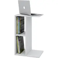 VCM Table d'appoint en bois | Table basse simple | Dimensions env. H. 63 x W. 40 x D. 30 cm | Table salon | Table basse - Nachto