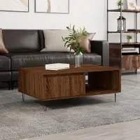 Prolenta Maison Exclusive - Table basse aspect chêne brun 90x60x35 cm Matériau dérivé du bois