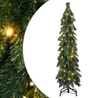 Syfax Arbre de Noël artificiel pré-éclairé avec 60 LED 120 cm