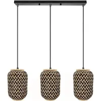 Toolight Lampe Suspendue APP1425-3CP Black