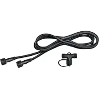 Ledvance ENDURA HYBRID CONNECTOR, composants pour luminaires hybrides, noir, plastique, classe de protection IP67, fonctionnement solaire & sur secteur, applications multiples, installation simple
