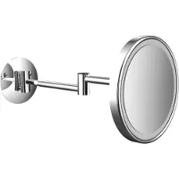 Emco LED miroir de rasage et de maqu'illage, à deux bras, branchement direct, chromé, 109406012