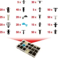 Ks Tools Kit de clips de fixation pour Mazda 475pcs - 420.0400