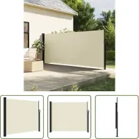 The Living Store Store latéral extensible Crème 160x600 cm