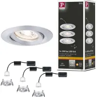 Paulmann Luminaire LED encastré Nova Mini Plus Set de base orientable