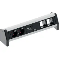 Bachmann DESK 2x contact de protection 1x USB Charger 2x ABD GST18