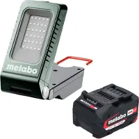 Metabo BSA 18-1000 Projecteur de chantier sans fil 18 V 1000 lm + 1x batterie 4,0 Ah - sans chargeur