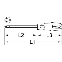Ks Tools 159.1037-E Schroevendraaier