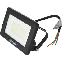 Velamp PADLIGHT5, projecteur à LED SMD, 30W IP65, 2400 lumens, noir 4000K