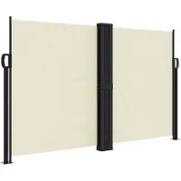 Syfax Auvent latéral rétractable crème 140x600 cm