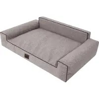 TexCorp Lit pour chien "Glamour" L 78×53 cm | Lit pour chien, coussin pour chien, lit, coussin, chaise longue pour chien, canapé pour chien | Doggy