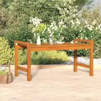 vidaXL Table basse design 100x50x50 cm en acacia massif - Tables basses 2025 Neu1119285 1parcel