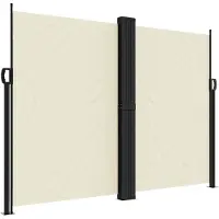 Syfax Auvent latéral rétractable crème 180x1200 cm