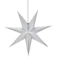 Markslöjd Étoile à suspendre Glitter Ø45cm argenté