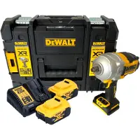 DeWalt DCF 961 P2T Clé à choc 18 V 1632 Nm 1/2'' Brushless + 2x batterie 5,0 Ah + chargeur + TSTAK