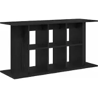 vidaXL Support pour aquarium Chêne noir 120 x 40 x 60 cm Bois composite