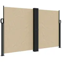 Syfax Auvent latéral rétractable beige 140x1000 cm