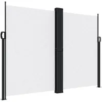 Syfax Auvent latéral rétractable blanc 180x1200 cm
