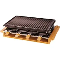 Little Balance Appareil à raclette 8 personnes 1200w bois - - 8501 - premium 8