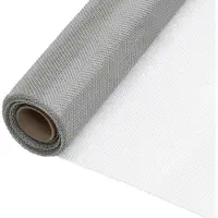 Syfax Mailles 80 x 500 cm Mesh Acier Inoxydable 201 Argenté