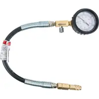 Ks Tools Manomètre avec tuyau, 0-1000 psi, Ø 70 mm ( 150.3661 )