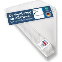 Blumtal Housse de couette anti-acariens 155x200 cm - Housse de couette anti-acariens pour personnes allergiques
