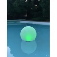Galix Éclairage piscine flottant solargalix led rgb multicolore