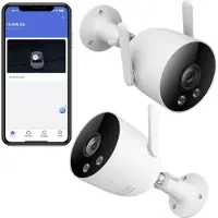 IMILab Home Security Camera EC3 Lite, Wi-Fi, 1080P, Outdoor, White CMSXJ40A