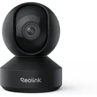Reolink E1 Zoom, 4K 8MP PTZ Caméra de surveillance sans fil d'intérieur, Auto-tracking, Zoom optique 3x, Wi-Fi 6 bibande, Détection de personnes/d'animaux/de cris, Noir
