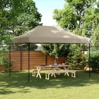 Prolenta Maison Exclusive - Tente de réception pliable Pop-Up Taupe 410 x 279 x 315 cm