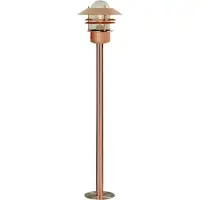 Nordlux Lampe sur pied Blokhus, cuivre