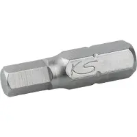 Ks Tools Embout 1/4" CLASSIC à six pans creux, 25mm, 3/8", paquet de 5 5 pces