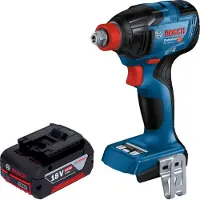 Bosch GDX 18V-210 C Professional Visseuse à chocs sans fil 18 V 210 Nm Brushless + 1x batterie 4,0 Ah - sans chargeur