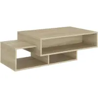 Syfax Table basse Chêne sonoma 105x55x32 cm Bois d’ingénierie